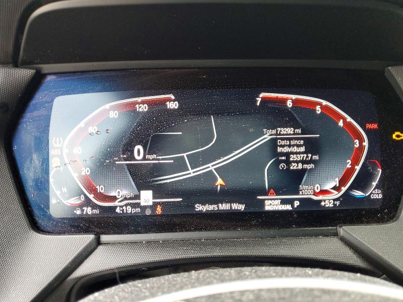 Photo 9 from auction – 2022 BMW 228I with VIN WBA53AK00N7K26003