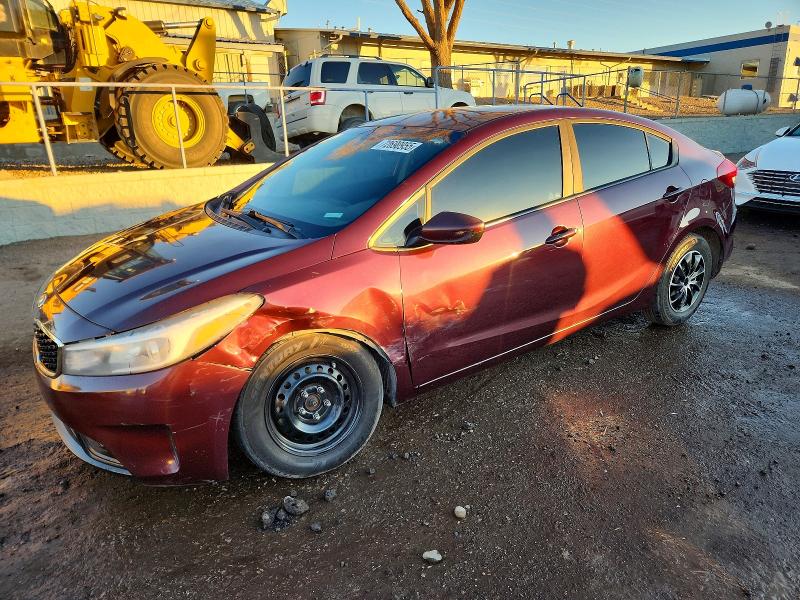 KIA FORTE LX 2017 with VIN 3KPFL4A78HE060468 - Photo from auction