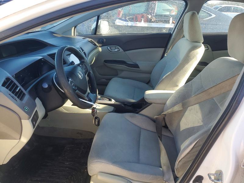 Photo 7 from auction – 2012 HONDA CIVIC LX with VIN 19XFB2F51CE379217