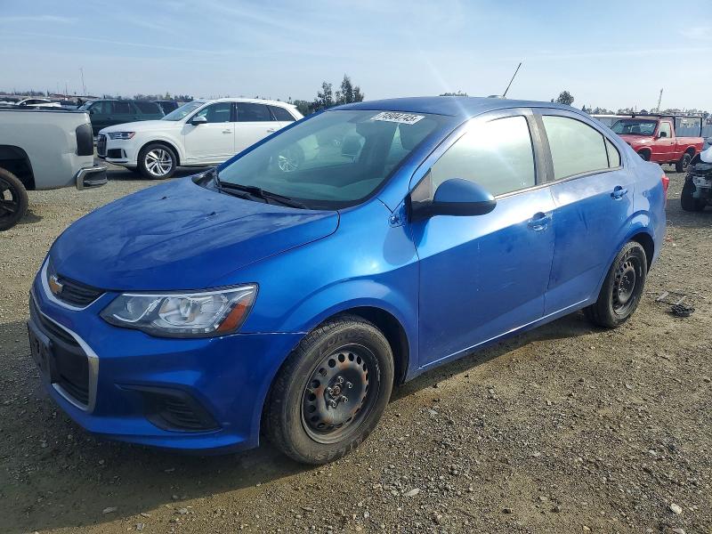 CHEVROLET SONIC 2017 with VIN 1G1JA5SH5H4120195 - Photo from auction