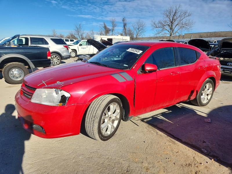 DODGE AVENGER R/ 2013 with VIN 1C3CDZBG6DN511063 - Photo from auction