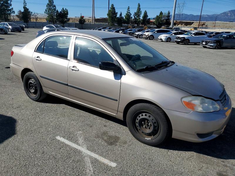 Photo 4 from auction – 2003 TOYOTA COROLLA CE with VIN 1NXBR32E63Z140412