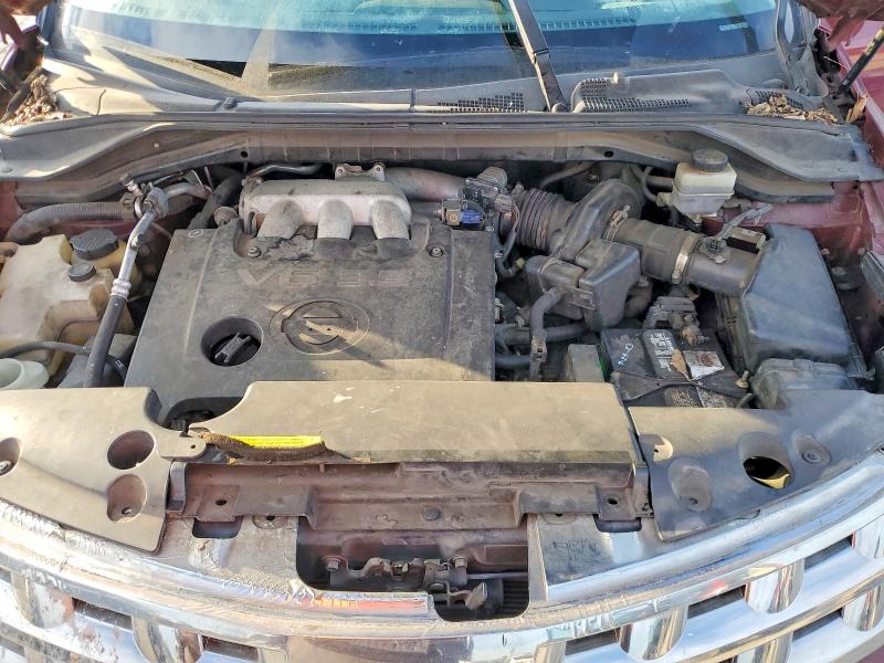 Photo 12 from auction – 2005 NISSAN MURANO SL with VIN JN8AZ08W05W438013