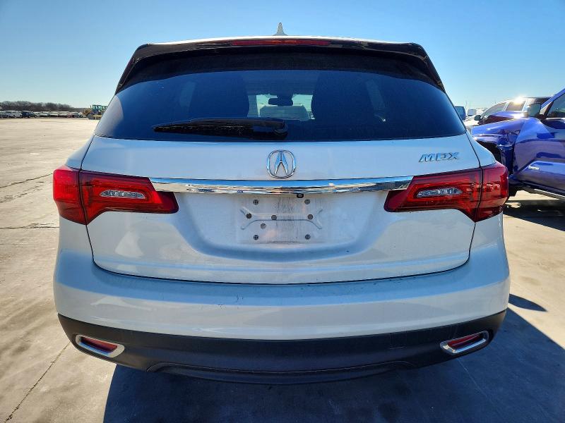 Photo 6 from auction – 2015 ACURA MDX TECHNO with VIN 5FRYD3H41FB010576