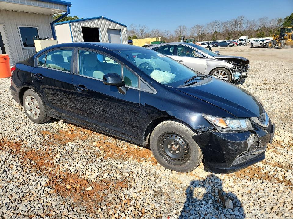 Photo 4 from auction – 2013 HONDA CIVIC with VIN 2HGFB2F58DH301931