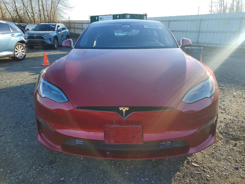 Photo 5 from auction – 2023 TESLA MODEL S with VIN 5YJSA1E62PF512296