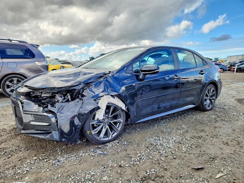 TOYOTA COROLLA SE 2021 with VIN 5YFS4MCE0MP071612 - Photo from auction