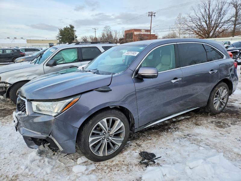 Photo 1 from auction – 2017 ACURA MDX TECHNO with VIN 5J8YD4H52HL004920