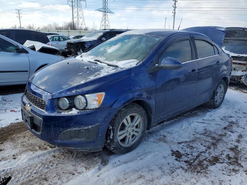 CHEVROLET SONIC 2014 with VIN 1G1JC5SH5E4127816 - Photo from auction