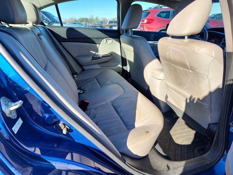 Photo 10 from auction – 2013 HONDA CIVIC EXL with VIN 19XFB2F95DE090684