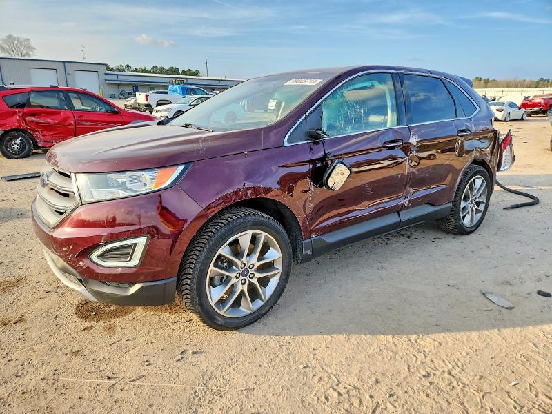 FORD EDGE TITAN 2018 with VIN 2FMPK4K89JBB47917 - Photo from auction