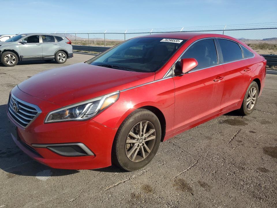 HYUNDAI SONATA 2017 with VIN 5NPE24AF4HH441672 - Photo from auction