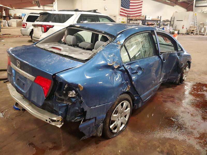 Photo 3 from auction – 2009 HONDA CIVIC LX with VIN 19XFA16519E041791