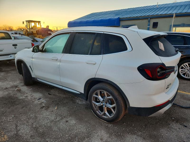 Photo 2 from auction – 2022 BMW X3 XDRIVE3 with VIN WBX57DP04NN134182