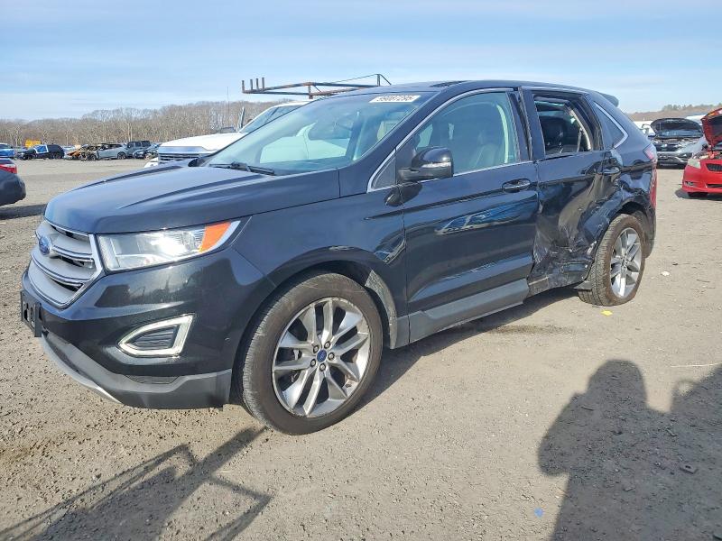 FORD EDGE TITAN 2015 with VIN 2FMTK4K93FBB14720 - Photo from auction