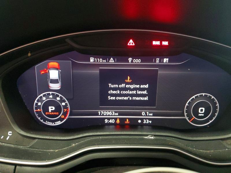Photo 9 from auction – 2017 AUDI A4 PREMIUM with VIN WAUENAF45HN016973
