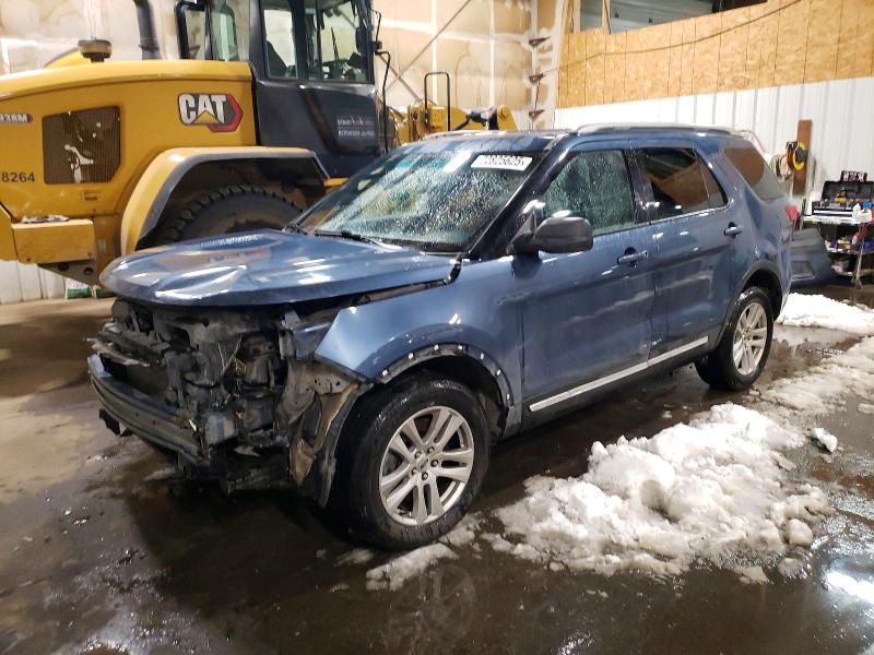 FORD EXPLORER X 2018 with VIN 1FM5K8D82JGC94522 - Photo from auction