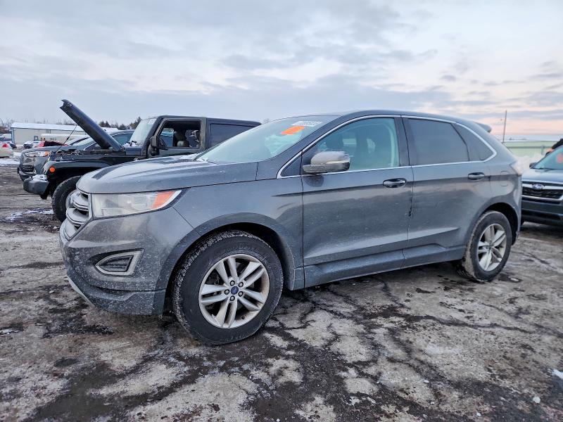 FORD EDGE SEL 2015 with VIN 2FMTK4J89FBC36586 - Photo from auction