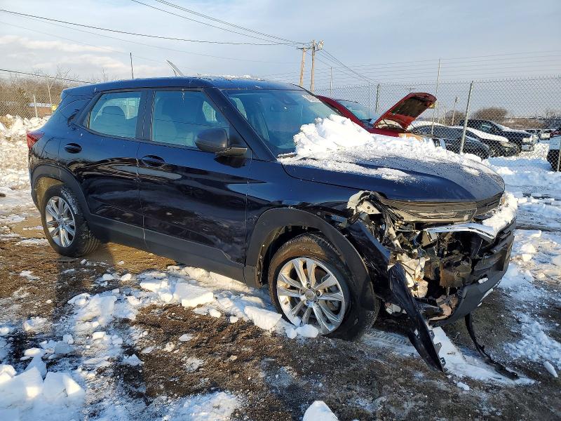 Photo 4 from auction – 2021 CHEVROLET TRAILBLAZER with VIN KL79MMS29MB149676