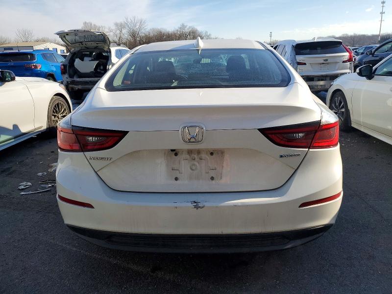 Photo 6 from auction – 2019 HONDA INSIGHT LX with VIN 19XZE4F11KE027251