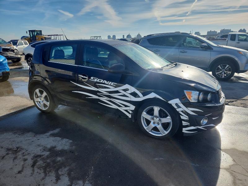 Photo 4 from auction – 2012 CHEVROLET SONIC LTZ with VIN 1G1JF6SB5C4201497