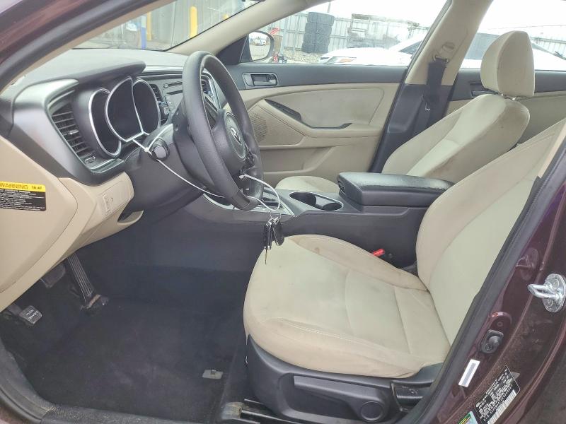 Photo 7 from auction – 2014 KIA OPTIMA LX with VIN 5XXGM4A70EG340647
