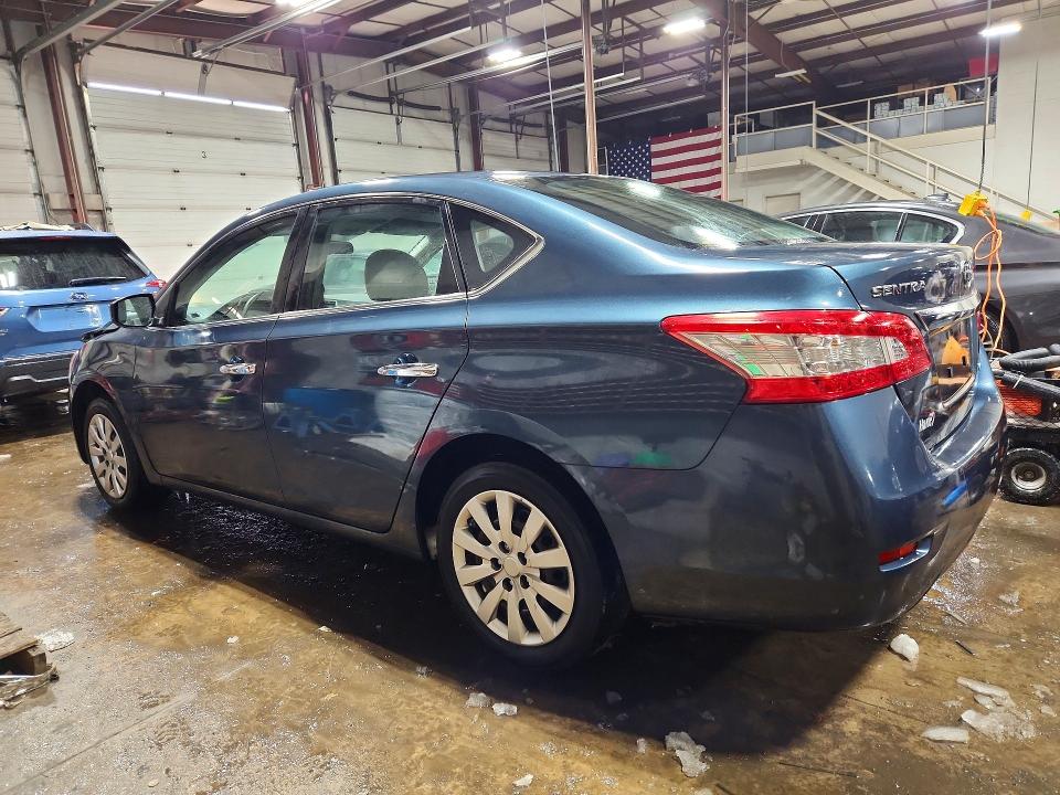 Photo 2 from auction – 2014 NISSAN SENTRA S with VIN 3N1AB7AP4EY208515