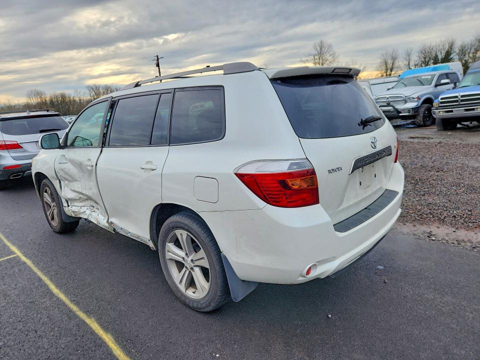 Photo 2 from auction – 2008 TOYOTA HIGHLANDER with VIN JTEES43A682052613