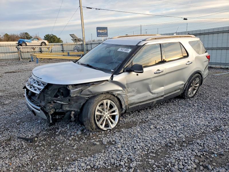 FORD EXPLORER X 2019 with VIN 1FM5K7D86KGA36192 - Photo from auction
