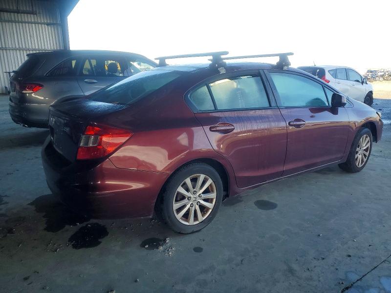 Photo 3 from auction – 2012 HONDA CIVIC EXL with VIN 19XFB2F9XCE324719