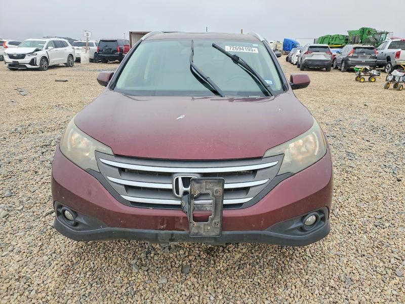 Photo 5 from auction – 2014 HONDA CR-V EXL with VIN 5J6RM3H74EL025496