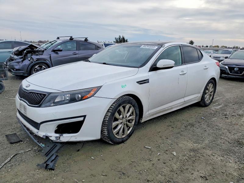 KIA OPTIMA EX 2015 with VIN 5XXGN4A74FG352332 - Photo from auction