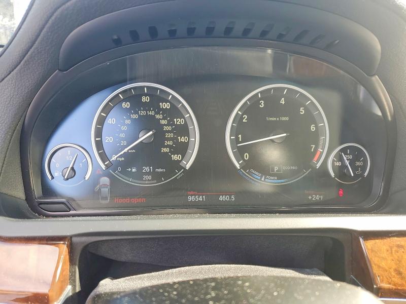 Photo 9 from auction – 2013 BMW 750 with VIN WBAYF8C5XDD140821