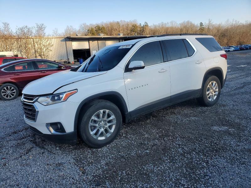 CHEVROLET TRAVERSE 2021 with VIN 1GNERHKW3MJ266597 - Photo from auction
