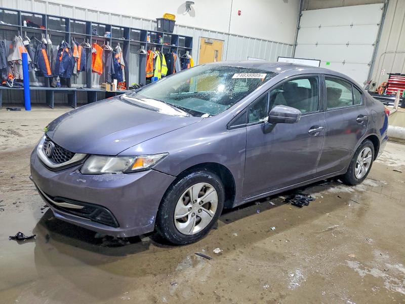 Снимка 1 от търг – 2015 HONDA CIVIC LX с VIN 19XFB2F53FE072040