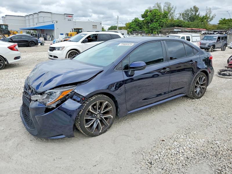 Photo 1 from auction – 2021 TOYOTA COROLLA LE with VIN 5YFEPMAE5MP156324