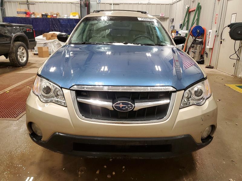 Photo 5 from auction – 2008 SUBARU OUTBACK 2. with VIN 4S4BP61C287333945