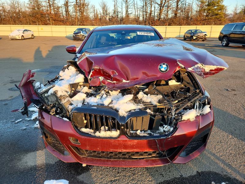 Photo 5 from auction – 2021 BMW M550XI with VIN WBA13BK0XMCH20091