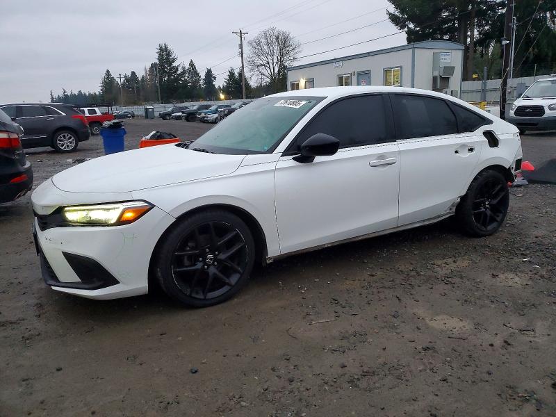 HONDA CIVIC 2022 with VIN 2HGFE2F5XNH503470 - Photo from auction
