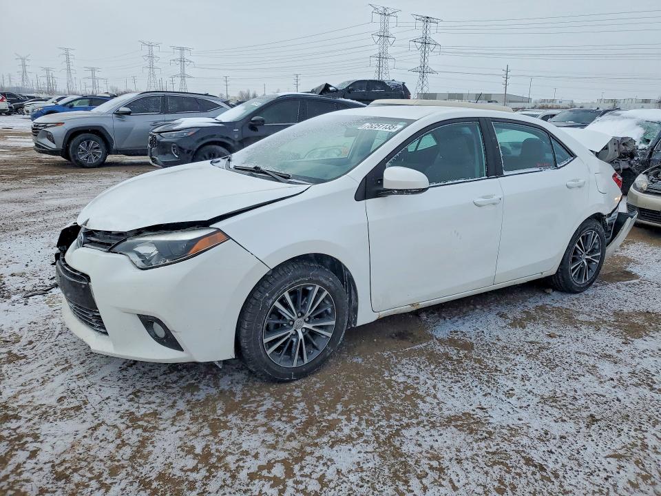 TOYOTA COROLLA 2016 with VIN 2T1BURHE2GC735080 - Photo from auction