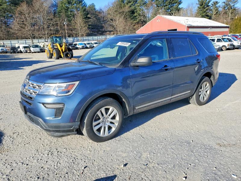 FORD EXPLORER X 2018 with VIN 1FM5K8D82JGB59959 - Photo from auction