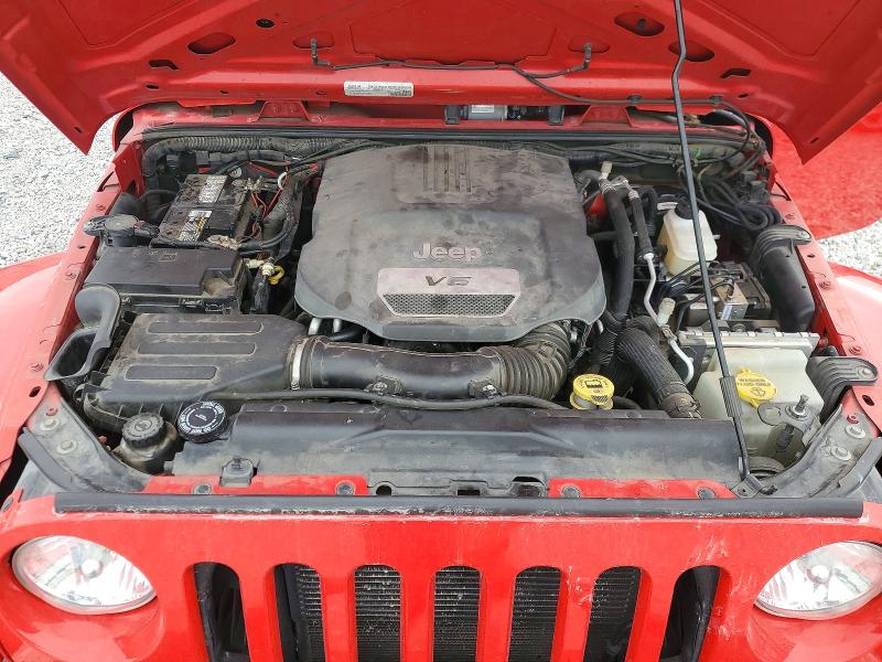 Photo 12 from auction – 2015 JEEP WRANGLER U with VIN 1C4BJWEG8FL658381