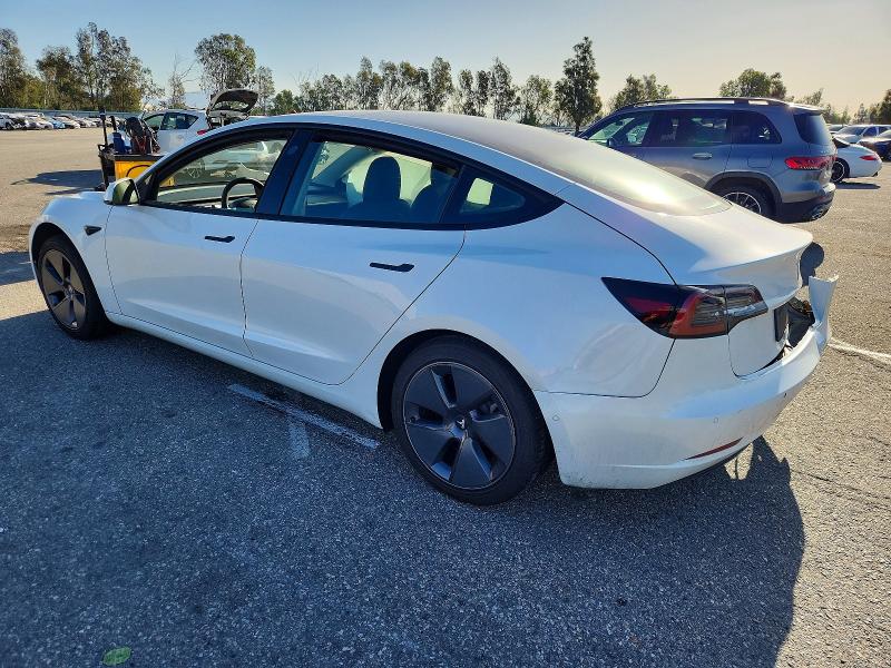Photo 2 from auction – 2022 TESLA MODEL 3 with VIN 5YJ3E1EA8NF299235