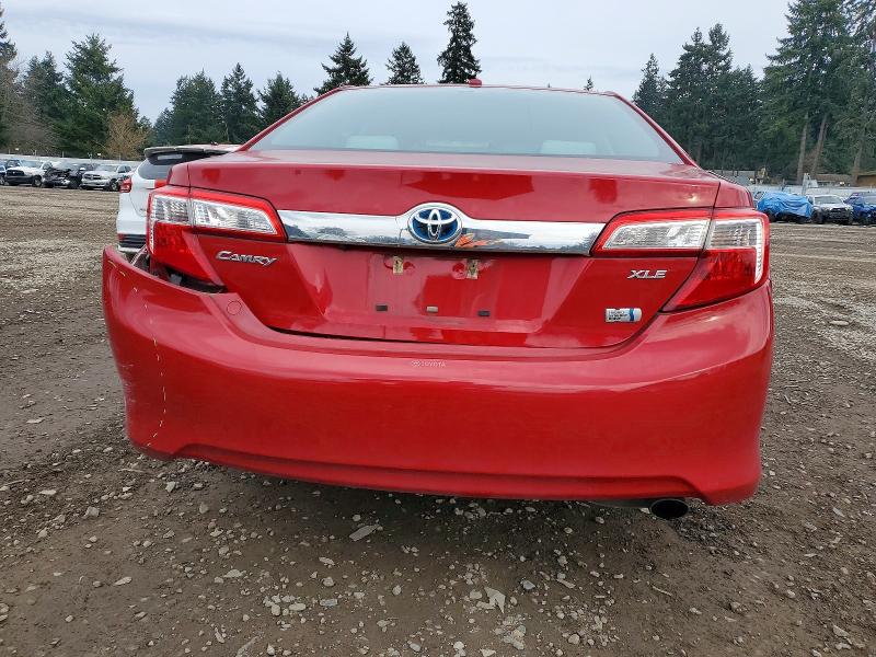 Photo 6 from auction – 2014 TOYOTA CAMRY HYBR with VIN 4T1BD1FK2EU101676