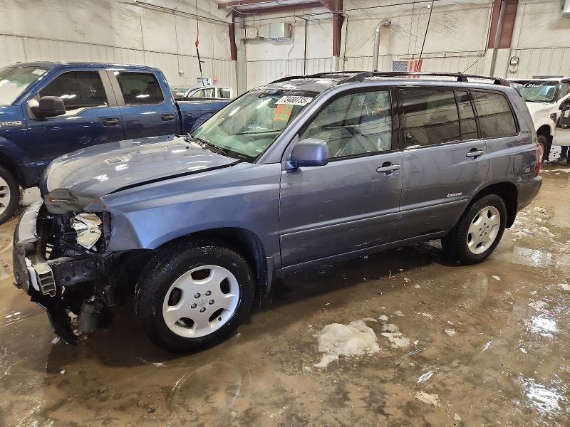 TOYOTA HIGHLANDER 2007 with VIN JTEEP21AX70230249 - Photo from auction