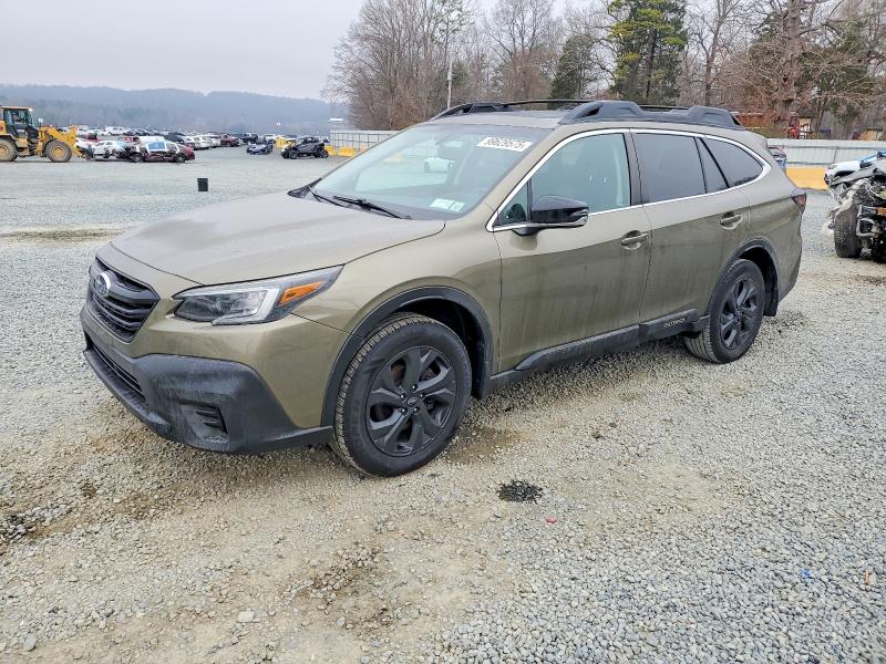 SUBARU OUTBACK ON 2020 with VIN 4S4BTGKD1L3136886 - Photo from auction