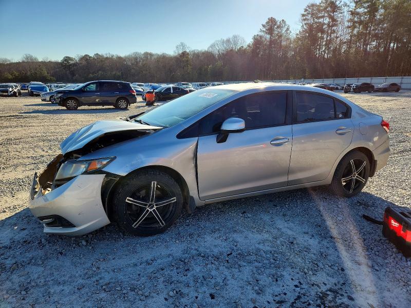 HONDA CIVIC LX 2013 with VIN 19XFB2F59DE052369 - Photo from auction