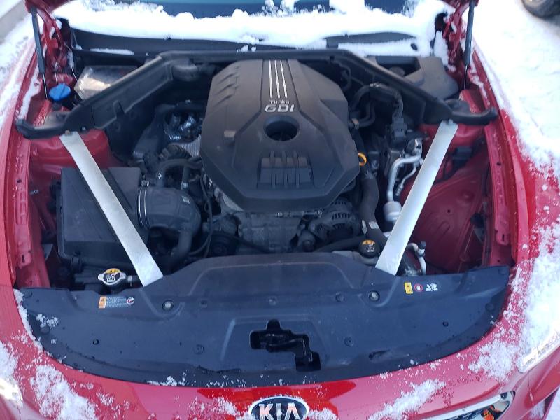 Photo 11 from auction – 2019 KIA STINGER PR with VIN KNAE25LAXK6043520