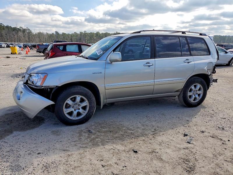 TOYOTA HIGHLANDER 2002 with VIN JTEGF21A020040352 - Photo from auction
