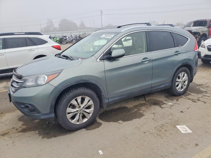 HONDA CR-V EXL 2012 with VIN JHLRM4H74CC010508 - Photo from auction
